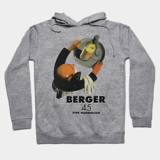 Berger 45 Type Marseillais Wine Hoodie by JCD666